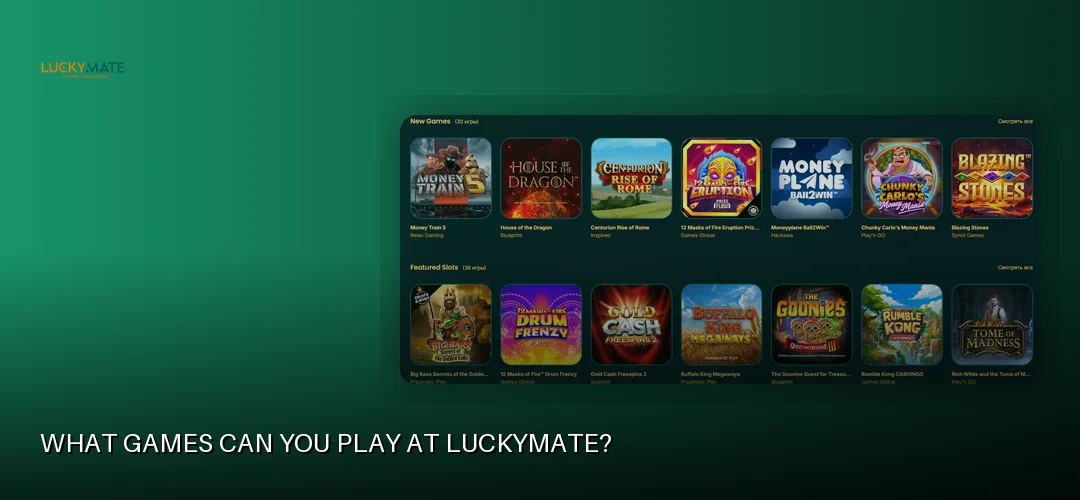 Luckymate promotional banner